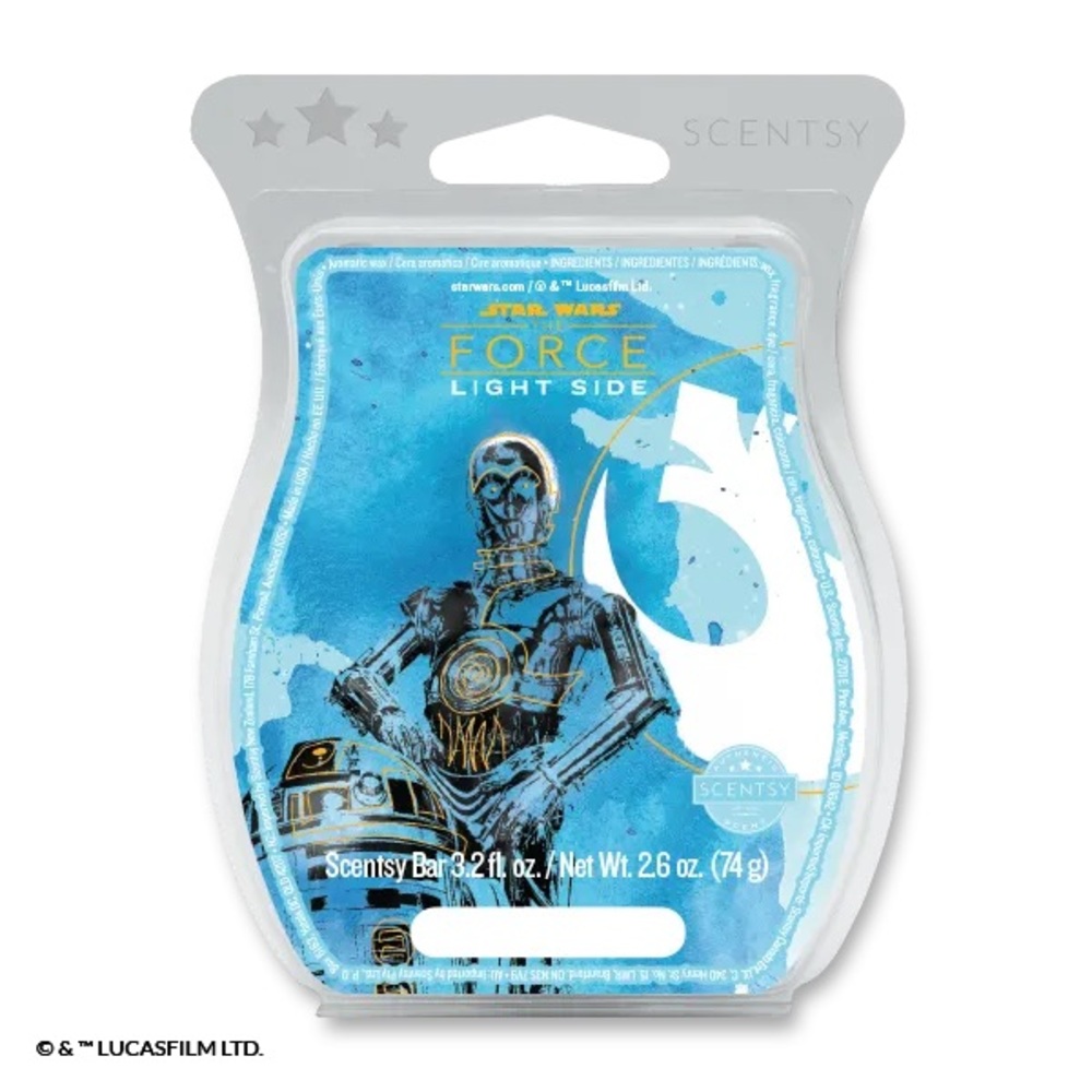 Scentsy Star Wars Light Side of the Force Wax Bar